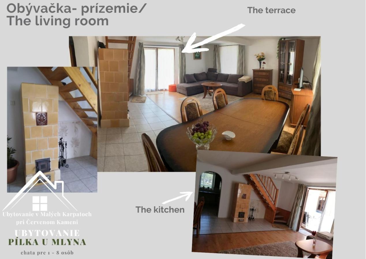 Ubytovanie pod Červeným kameňom Malé Karpaty Pila  Exterior foto